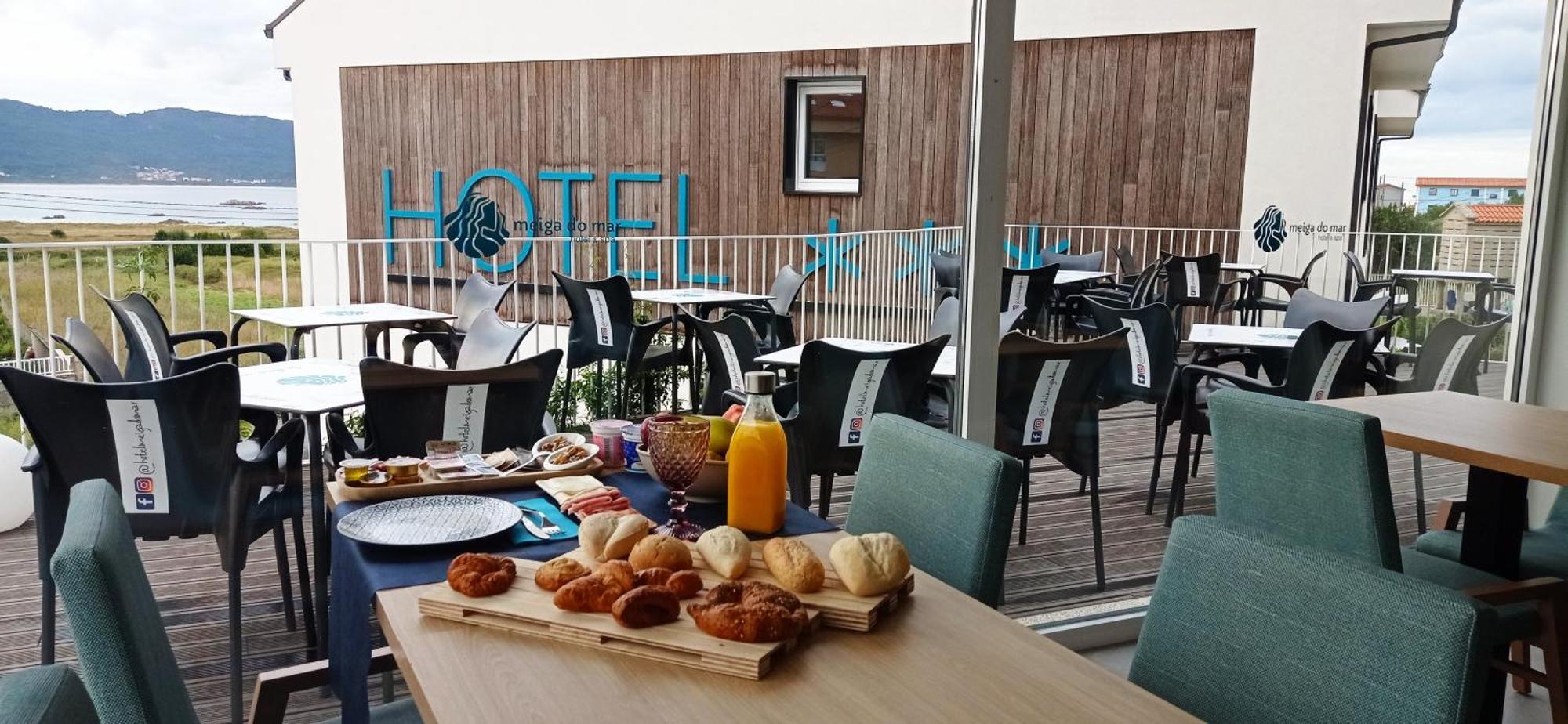 Hotel Spa Meiga Do Mar Caldebarcos Екстер'єр фото